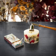 Rosy Rings Petite Botanical Candle - Spicy Apple Petite Botanical Candle Dark Slate Gray