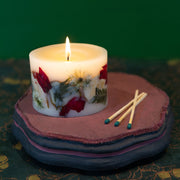 Rosy Rings Petite Botanical Candle - Spicy Apple Petite Botanical Candle Dark Slate Gray