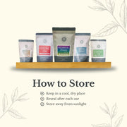 Euphoric Herbals Botanical Beauty Tea Herbal Tea Seashell 60 Cup Servings,30 Cup Servings