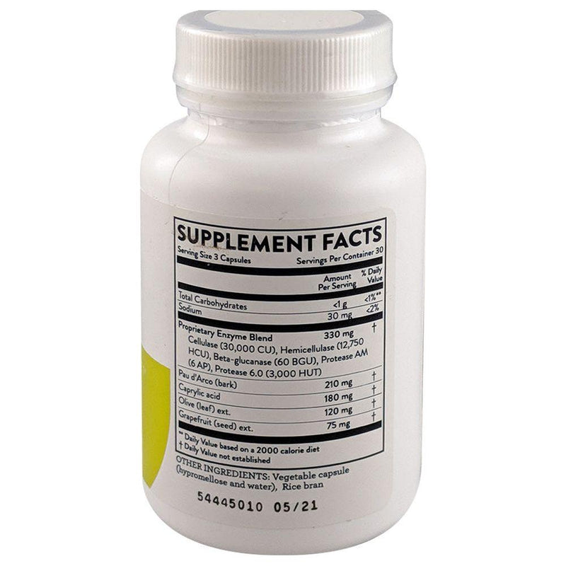 Hallelujah Diet Candida Balance Gut Health Gray