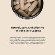 Snap Supplements Brain Food Antique White