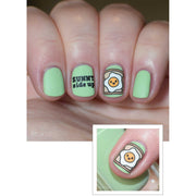 UberChic Beauty Tasty Series: Breakfast Stamping Plate Rosy Brown
