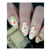 UberChic Beauty Tasty Series: Breakfast Stamping Plate Rosy Brown