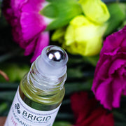 Brigid Trading Company Natural Fragrance Roller Bottles - Featuring Our Unique Fragrances perfume Black Ostara - Heather, Rosemary, and Black Pepper,The Florist - Jasmine, Ylang Ylang, Helichrysum, and Sandalwood,Forest Blend - Balsam, Pine, Citrus, Juniper Berry,Sleep Blend - Lavender, Chamomile, and Vanilla,Herbal Blend - Frankincense, Rosemary, Myrtle,Ca