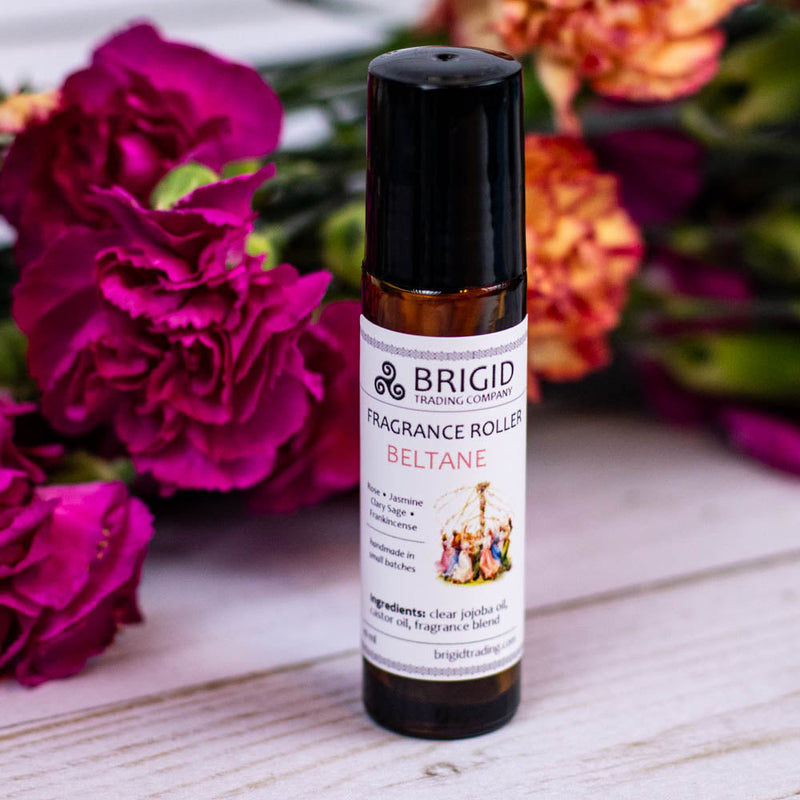 Brigid Trading Company Beltane Fragrance Roller – Rose & Jasmine Perfume Oil Roller perfume Thistle