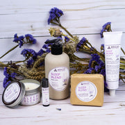Brigid Trading Company Sleep Blend Natural Lip Balm - Lavender, Chamomile, and Vanilla Lip Balm Light Gray