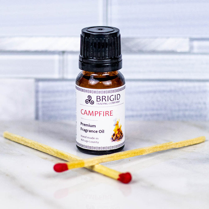 Brigid Trading Company Diffuser Oil Blends - Essential and Premium Fragrance Blends diffuser oil Lavender Campfire (Premium Fragrance Oil)