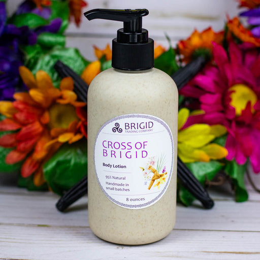Brigid Trading Company Imbolc Natural Body Lotion - Heather, Rose, Narcissus, and Vetiver Body Lotion Light Gray 2 ounce,4 ounce,8 ounce,8 ounce w/Gift Box