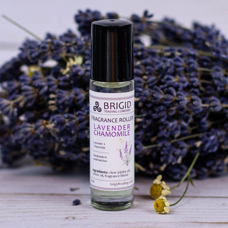 Brigid Trading Company Natural Fragrance Roller Bottles - Featuring Our Unique Fragrances perfume Black Lavender Chamomile