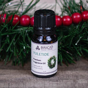 Brigid Trading Company Yuletide Diffuser Oil - Juniper, Christmas Wreaths, Pine Trees, and Bonfire Smoke diffuser oil Black