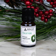 Brigid Trading Company Yuletide Diffuser Oil - Juniper, Christmas Wreaths, Pine Trees, and Bonfire Smoke diffuser oil Gray