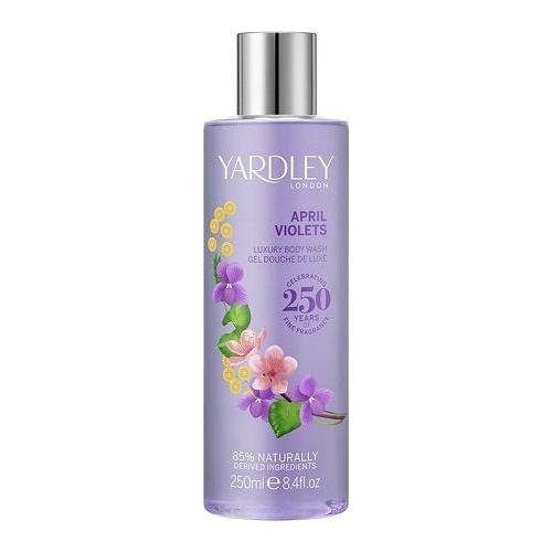 Yardley Yardley April Violets Luxury Body Wash 250ml Body Wash Gray