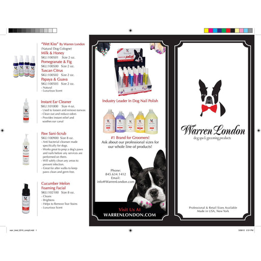 Warren London Brochure Pack of 10 White Smoke
