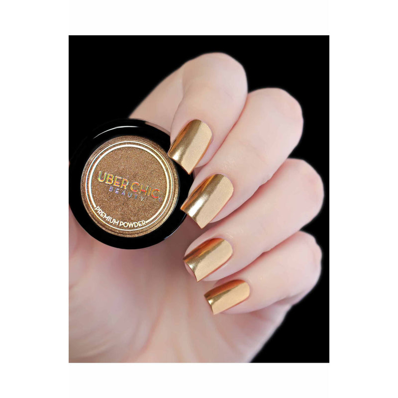UberChic Beauty Bronze Chrome Powder Tan