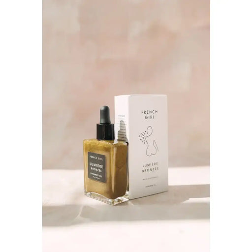 FRENCH GIRL Bronzée Shimmer Oil Body Oil Light Gray