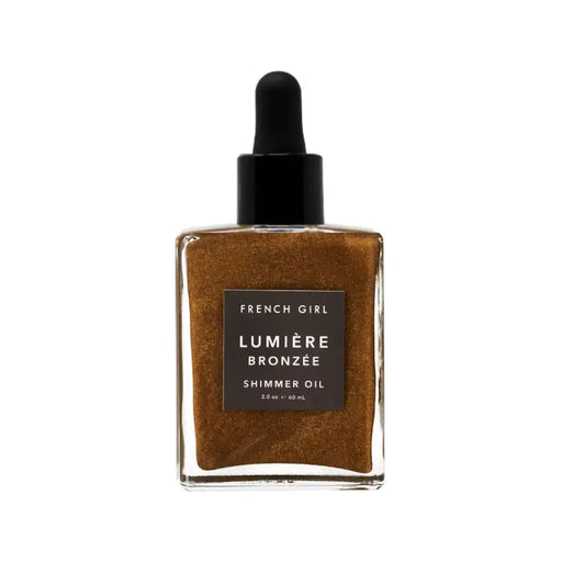 FRENCH GIRL Bronzée Shimmer Oil Body Oil Dark Olive Green