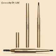 EpiLynx Brow-Defining Eyebrow Pencil – Precision, Blendable & Allergen-Friendly Bisque dark brown,dark coffee,dark grey,black