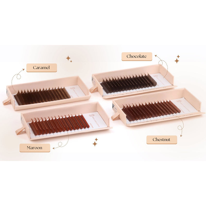 Mega Lash Academy Brown Cashmere Volume - Caramel Lash Trays White Smoke 0.03 / J / Mixed 7-14 mm,0.03 / B / Mixed 7-14 mm,0.03 / CC / Mixed 7-14 mm,0.03 / CC / Mixed 10-16 mm,0.03 / CC / Mixed 8-9-10-11 mm,0.03 / CC / Mixed 12-13-14-15 mm,0.03 / D / Mixed 7-14 mm,0.03 / D / Mixed 10-16 mm,0.03 / D / Mixed 8-9-10-11 mm,0.03 /