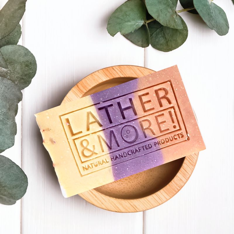 Lather and More! Brown Sugar and Fig Soap Soap White Smoke