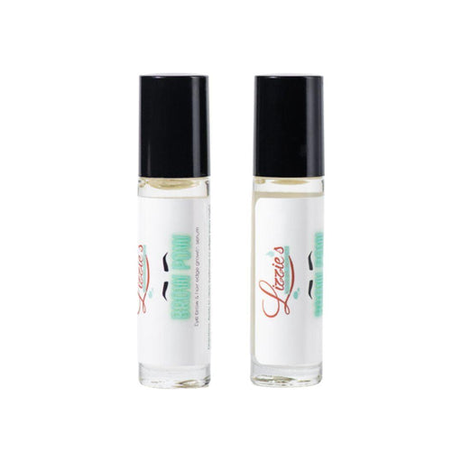 Lizzie's All-natural Products Brow Pow Eyebrow & Edges Growth Serum Black Brow Pow