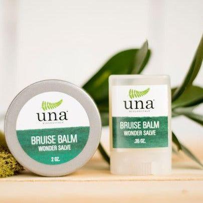 Una Biologicals® Bruise Balm | Organic Wonder Salve | Una Biologicals Salve Antique White Large - 2oz,Travel Size - 0.5oz Stick