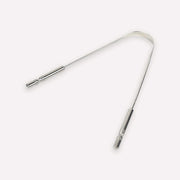 ZeroWasteStore.com Tongue Scraper - Zero Waste Tongue Scraper, 100% Stainless Steel Oral Care White Smoke 1-Pack,2-Pack