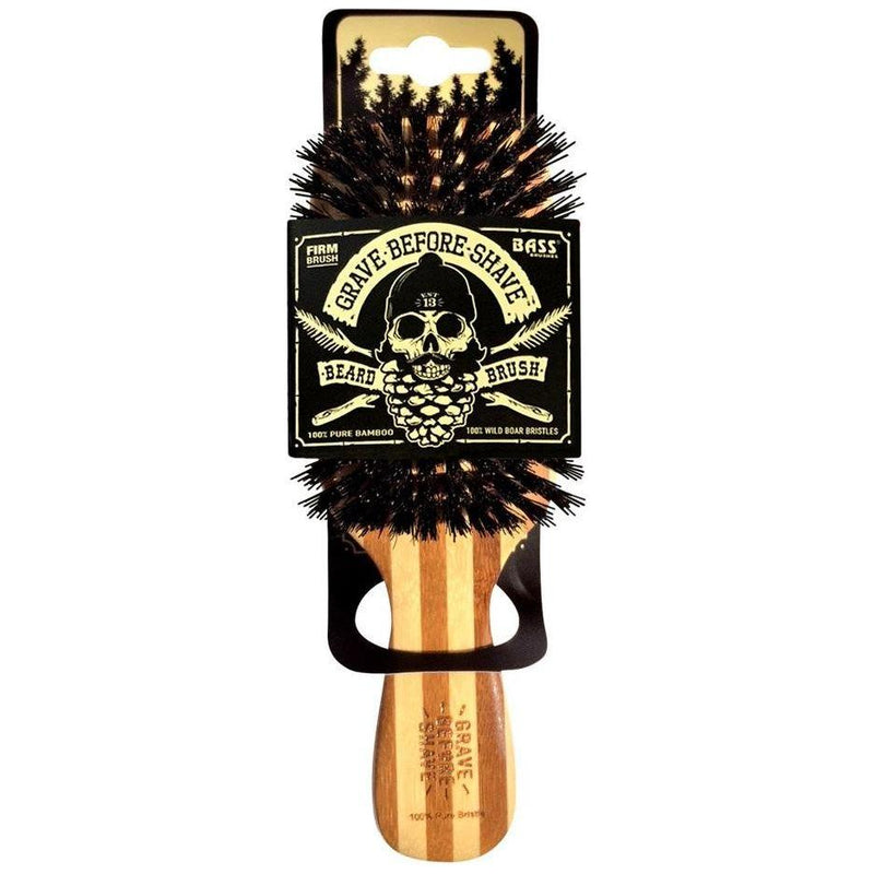 Grave Before Shave Official GRAVE BEFORE SHAVE™  Beard Brush combs/brushes Black