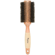 Creative Pro Hair Tools Eco-Friendly Boar Bristle Round Hair Brush Hair Brush White Smoke CR4XX (2.75")