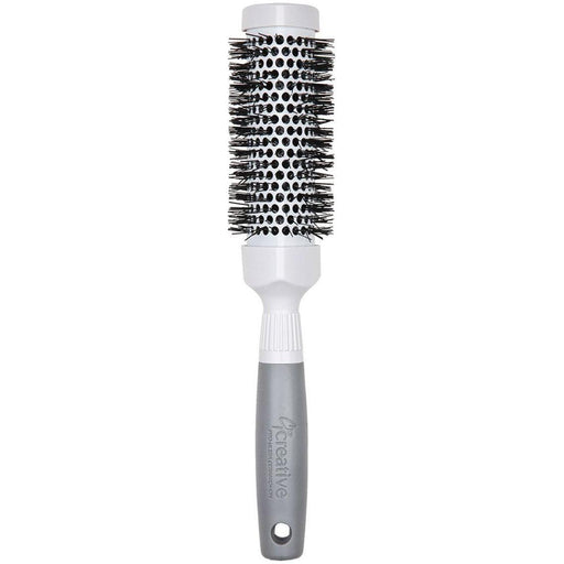 Creative Pro Hair Tools Pro Ceramic Triangle Hair Brush Hair Brush White Smoke 1.5"(CR50p),2.5"(CR100p),3"(CR200p),Set of all three sizes