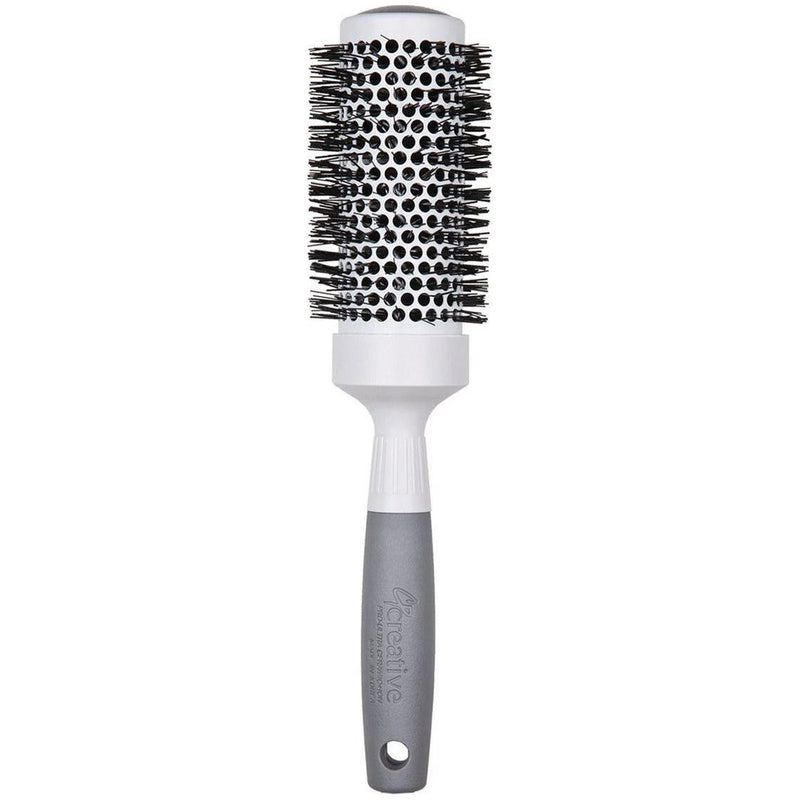 Creative Pro Hair Tools Pro Ultra Ceramic Thermal Round Hair Brush Hair Brush White Smoke 129-PRO (1.25"),130-PRO (1.625"),131-PRO (2"),132-PRO (2.5"),133-PRO (3"),134 (3.5"),135 (5"),Set of all seven sizes