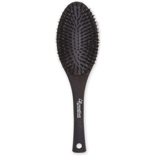 Creative Pro Hair Tools Static-Free Paddle Brush 3403-SI Hair Brush White Smoke CR3403-SI-B