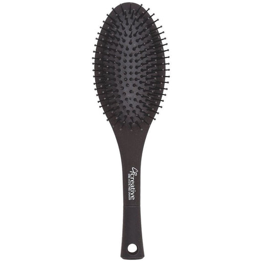 Creative Pro Hair Tools Static-Free Paddle Brush 3403-SI Hair Brush White Smoke CR3403-SI-PIN
