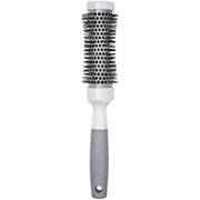 Creative Pro Hair Tools T-Curve Silver Nano Ionic Hair Brush Hair Brush White Smoke 50-TC (1.5")