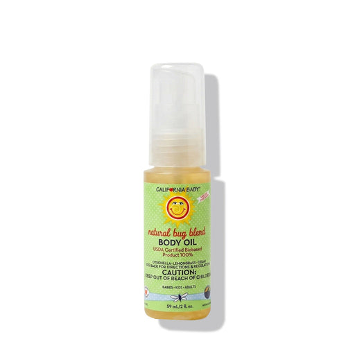 California Baby Natural Bug Blend™ Body Oil Bug Spray Lavender 2oz Bug Oil