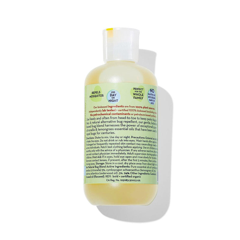 California Baby Natural Bug Blend™ Body Oil Bug Spray White Smoke 8.5oz Bug Oil,2oz Bug Oil,8.5oz Bug Oil + 6.5oz Bug Spray
