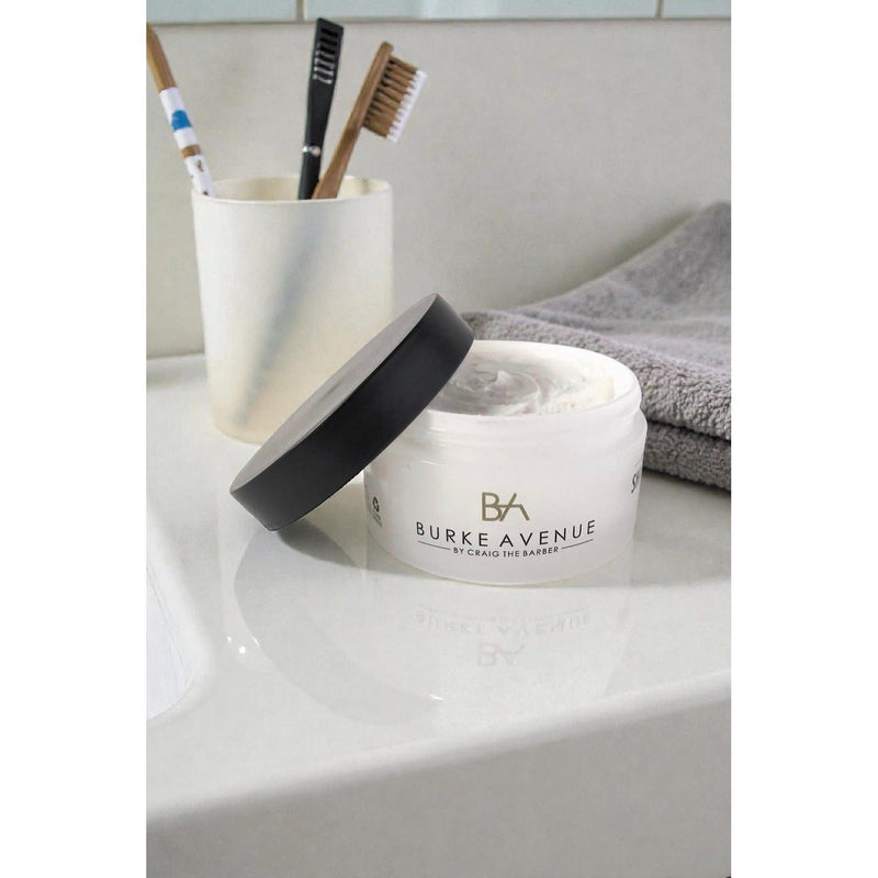 Burke Avenue by Craig the Barber Moisturizing Shave Cream Shave Cream Light Gray