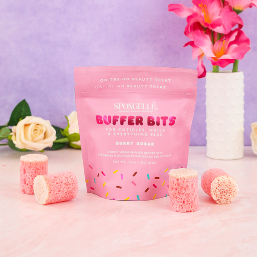 Spongellé Burnt Sugar | Confection Buffer Bits Pedi Buffer Thistle