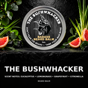 Badass Beard Care The Bushwhacker Beard Balm BALM Black