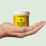 SpeedyVite® Deep Heat Muscle Ointment (5 oz) | Menthol, Arnica & Cayenne | SpeedyVite® Topical Light Gray 1x 5oz,CASE OF 6x 5oz