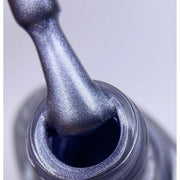 nbmsupply DARK STAMPING POLISH SILVER-BLUE METALLIC №19, 8 ML  Article : S019 Thistle