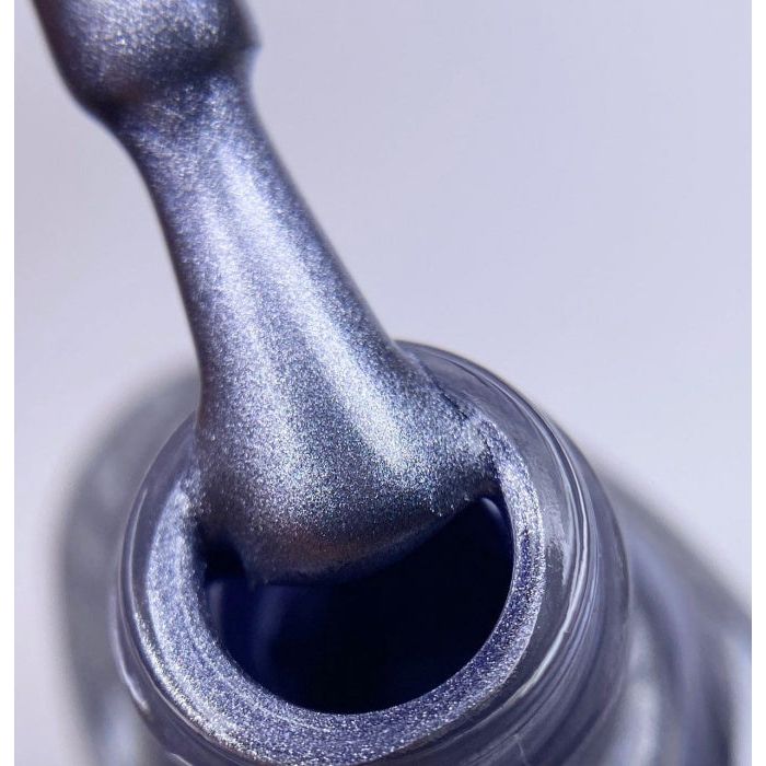 nbmsupply DARK STAMPING POLISH SILVER-BLUE METALLIC №19, 8 ML  Article : S019 Thistle