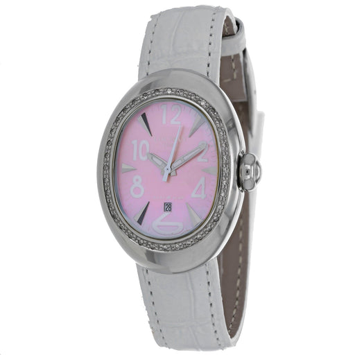 Bids.com Locman Women's Diamond Nuovo Watches White Smoke