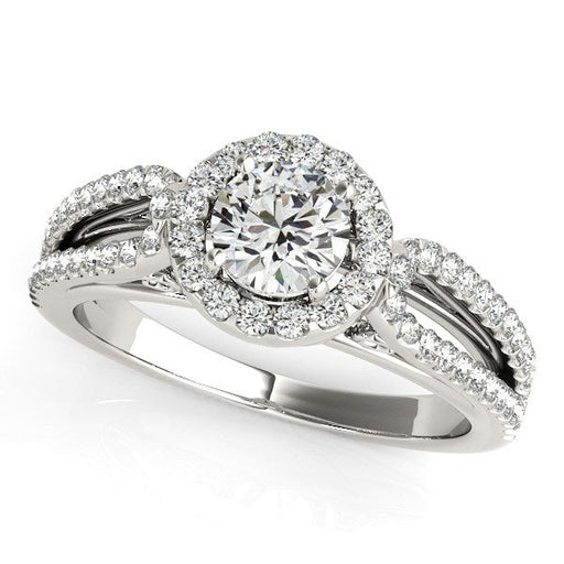 Bids.com 14k White Gold Diamond Engagement Ring with Teardrop Split Shank (7/8 cttw) Rings White Smoke 3 / White Gold,3.5 / White Gold,4 / White Gold,4.5 / White Gold,5 / White Gold,5.5 / White Gold,6 / White Gold,6.5 / White Gold,7 / White Gold,7.5 / White Gold,8 / White Gold,8.5 / White Gold,9 / White Gold