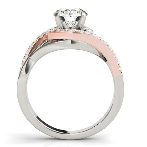 Bids.com 14k White And Rose Gold Bypass Diamond Engagement Ring (1 1/4 cttw) Rings White Smoke 3 / White & Rose Gold,3.5 / White & Rose Gold,4 / White & Rose Gold,4.5 / White & Rose Gold,5 / White & Rose Gold,5.5 / White & Rose Gold,6 / White & Rose Gold,6.5 / White & Rose Gold,7 / White & Rose Gold,7.5 / White & Rose Gold,8 / White & Rose Gold,8.5