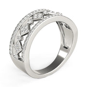 Bids.com Diamond Studded Square Motif Ring in 14k White Gold (1/2 cttw) Rings White Smoke 3 / White Gold,3.5 / White Gold,4 / White Gold,4.5 / White Gold,5 / White Gold,5.5 / White Gold,6 / White Gold,6.5 / White Gold,7 / White Gold,7.5 / White Gold,8 / White Gold,8.5 / White Gold,9 / White Gold