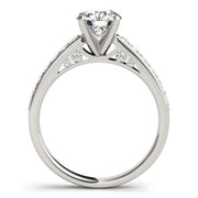 Bids.com 14k White Gold Single Row Prong Set Diamond Engagement Ring (1 3/8 cttw) Rings White Smoke 3 / White Gold,3.5 / White Gold,4 / White Gold,4.5 / White Gold,5 / White Gold,5.5 / White Gold,6 / White Gold,6.5 / White Gold,7 / White Gold,7.5 / White Gold,8 / White Gold,8.5 / White Gold,9 / White Gold