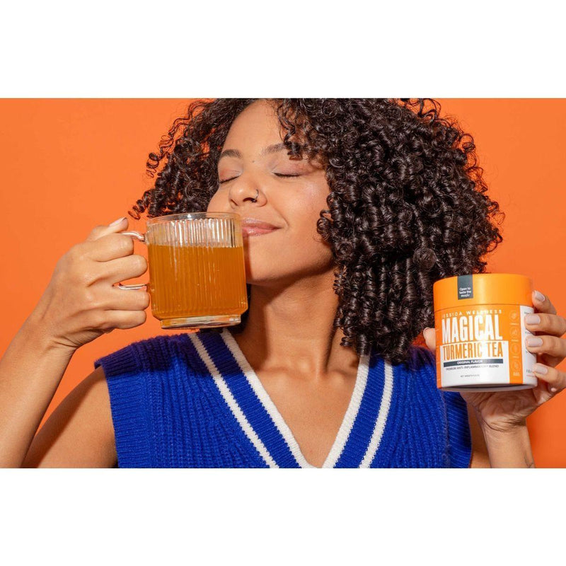 Jessica Wellness Shop Magical Turmeric Tea (Pack of 3) Coral Sweet,Unsweetened