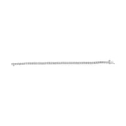 Bids.com 10K White Gold 1/2 Cttw Real Diamond Illusion-Set Miracle Plate Tennis Bracelet (I-J Color, SI2-I1 Clarity) - Size 7.5" Bracelets White Smoke White.Gold / 7.5