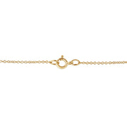 Bids.com 10K Yellow Flashed .925 Sterling Silver 1/4 Cttw Champagne Diamond Filigree Cross Pendant Necklace (K-L Color, I1-I2 Clarity) - 18" Necklaces White Smoke Yellow.Sterling Silver / 18