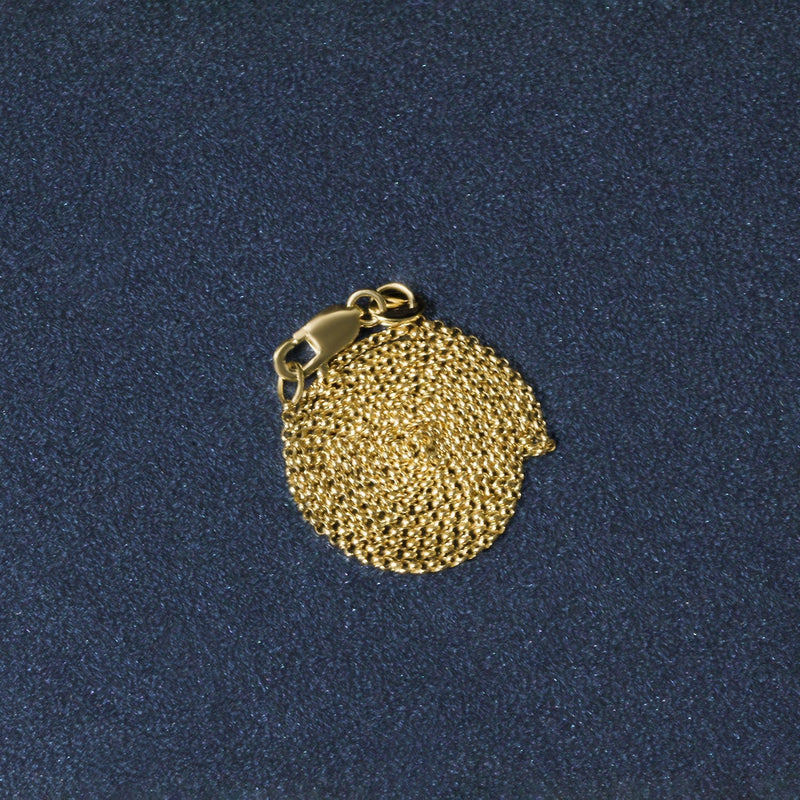 Bids.com 14k Yellow Gold Diamond Cut Rolo Chain 1.1mm Necklaces Dark Slate Gray 16 / Yellow Gold,18 / Yellow Gold,20 / Yellow Gold